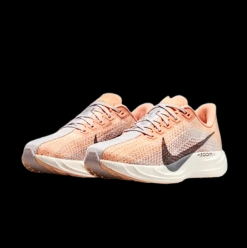 Nike ZoomX Pegasus Plus Running Womens Size 9.5 Orange Chalk Sail Cave Stone